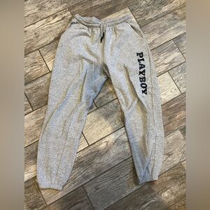 PLAYBOY X MISSGUIDED Heather Gray Joggers